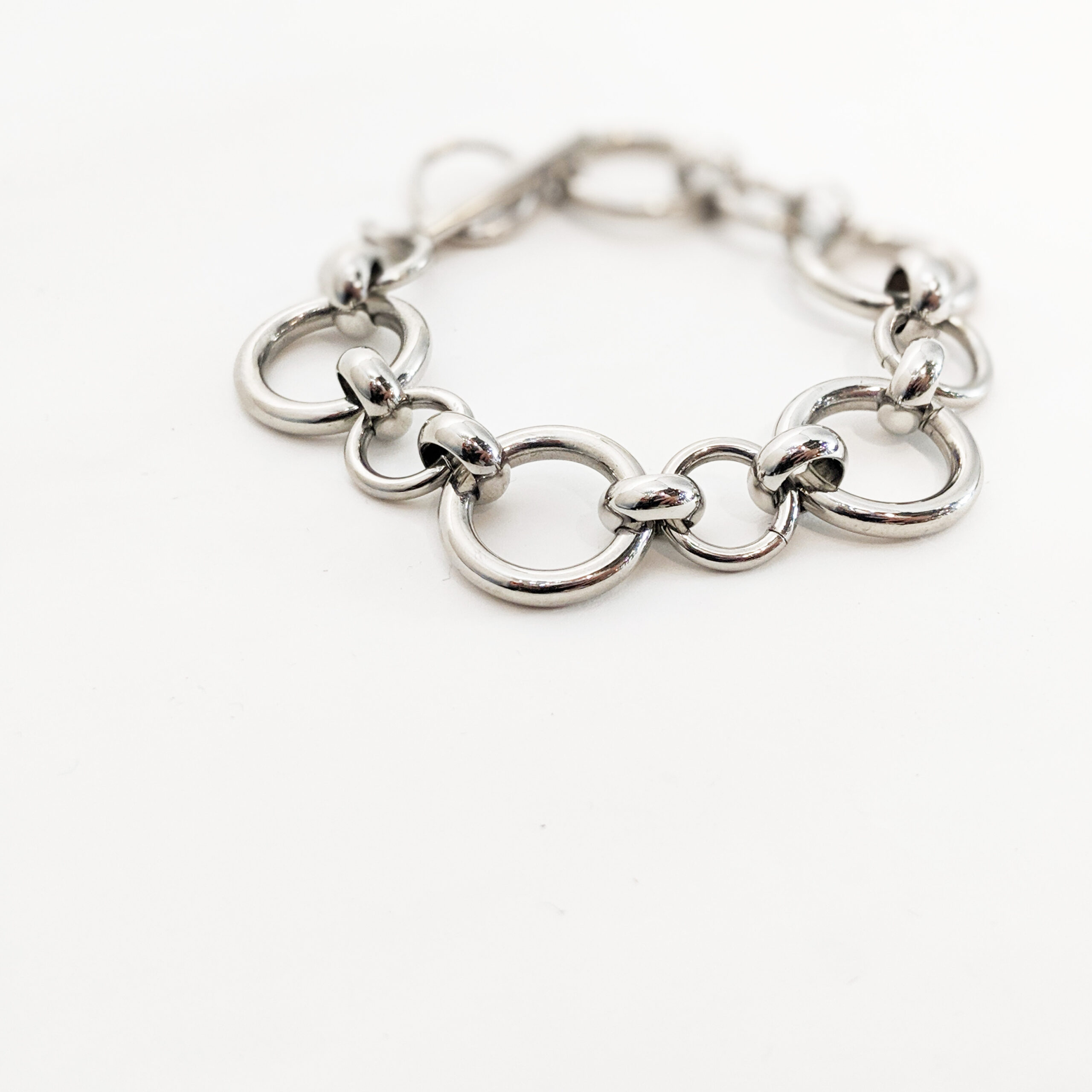 Mix chain bracelet | Rakii online shop：金属アレルギー対応