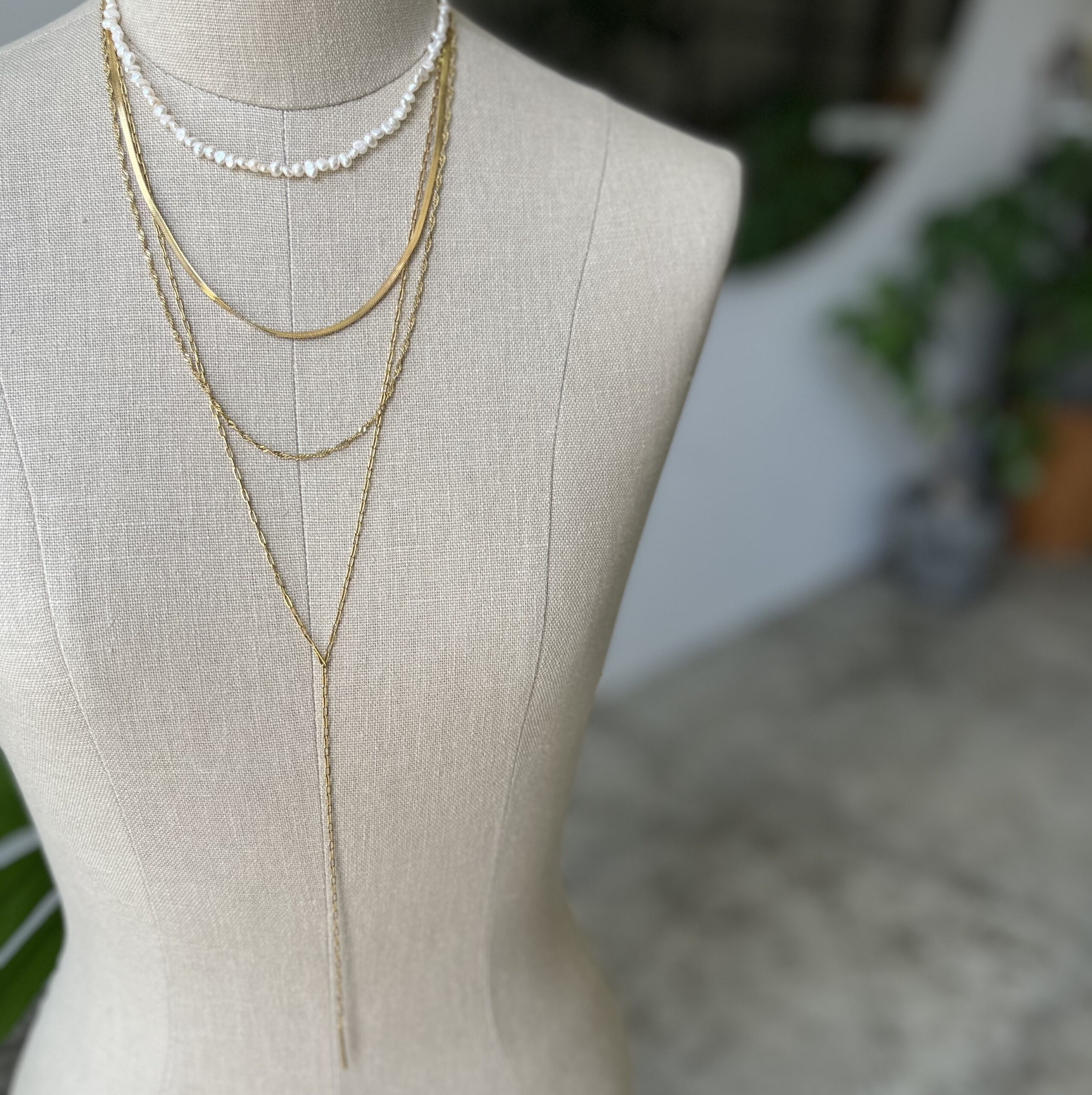 SYKIA☆3way Long Chain Necklace